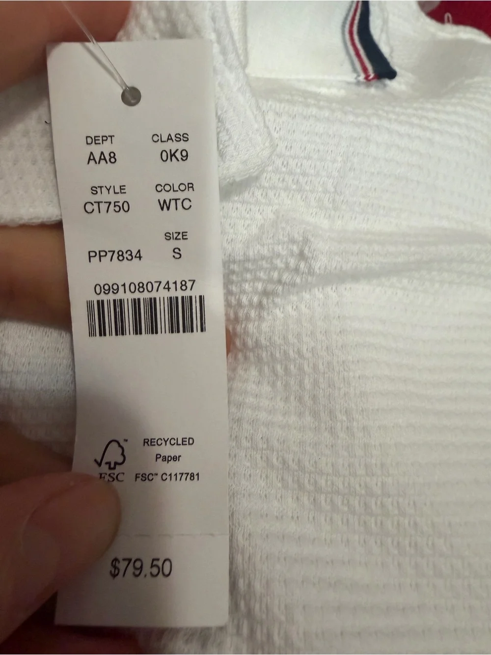 J. Crew classic polo